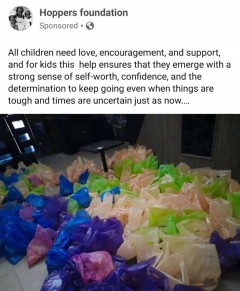 First phase of the  FEED THE CHILD program aimed to help them help themselves.